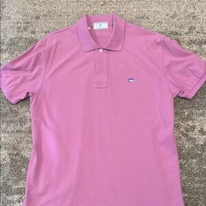 Southern Tide Light Purple Polo Classic Soft Cotton